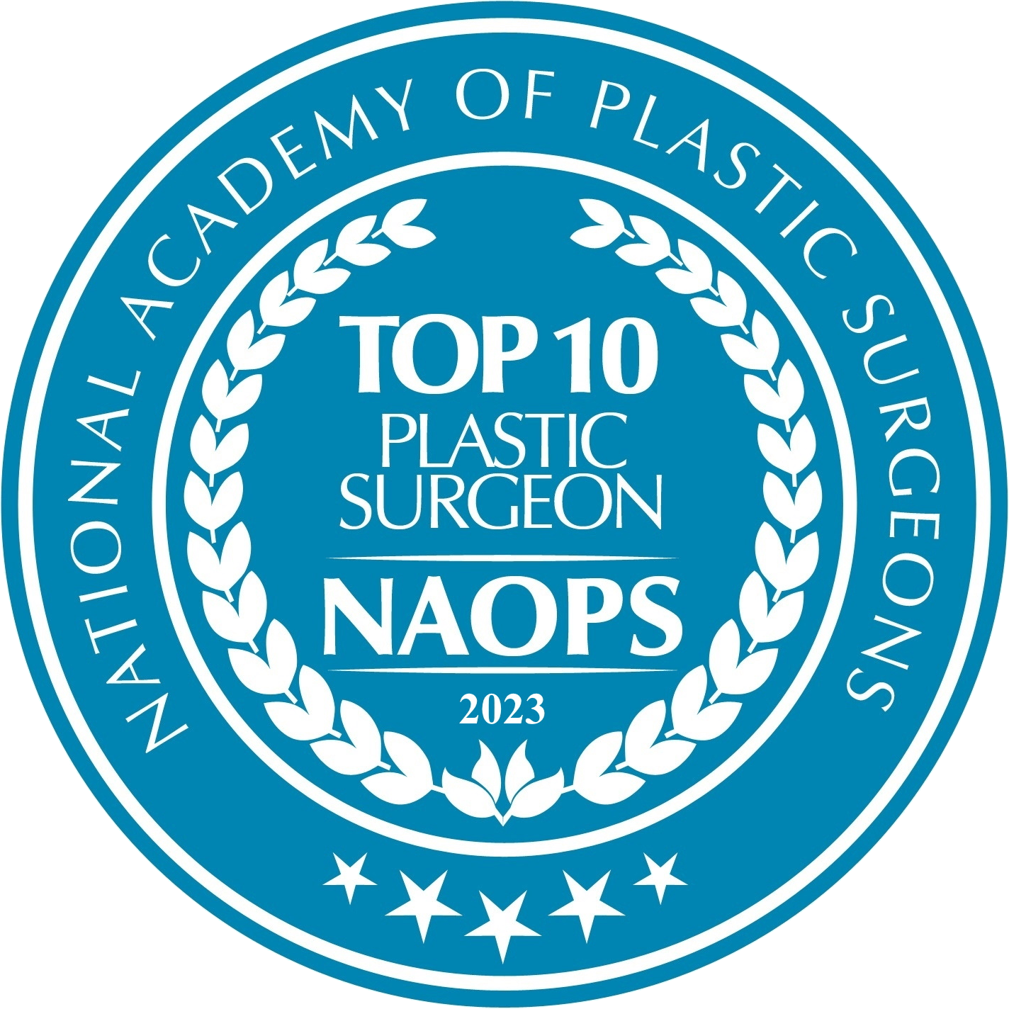 National Academy of Plastic Surgeons Top 10 - 2023